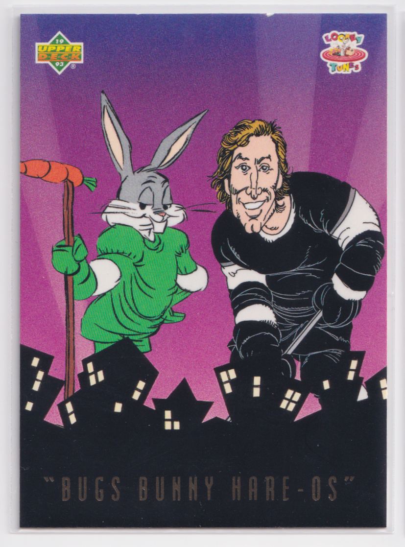 1993 Upper Deck Adventures in Toon World BBH2 Wayne Gretzky