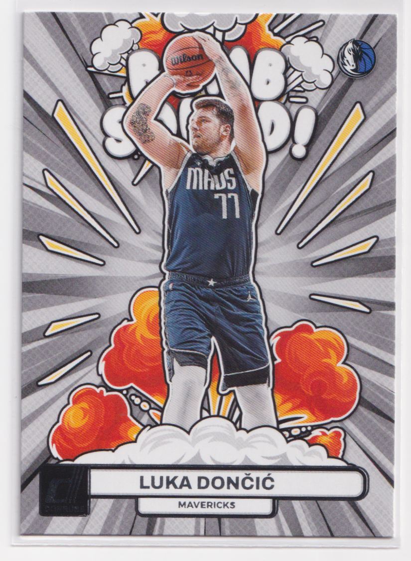 2023 Donruss Bomb Squad 3 Luka Doncic