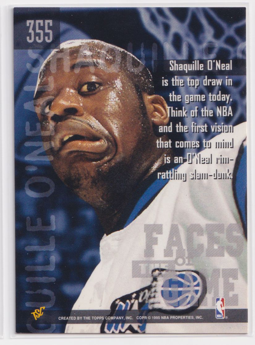 1994 Stadium Club 355 Shaquille O'Neal