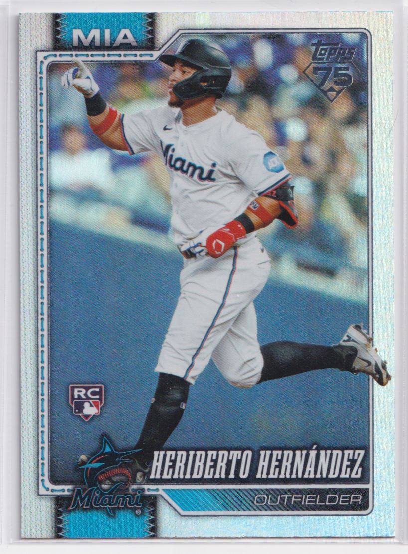 2026 Topps Rainbow Foil 578 Heriberto Hernandez