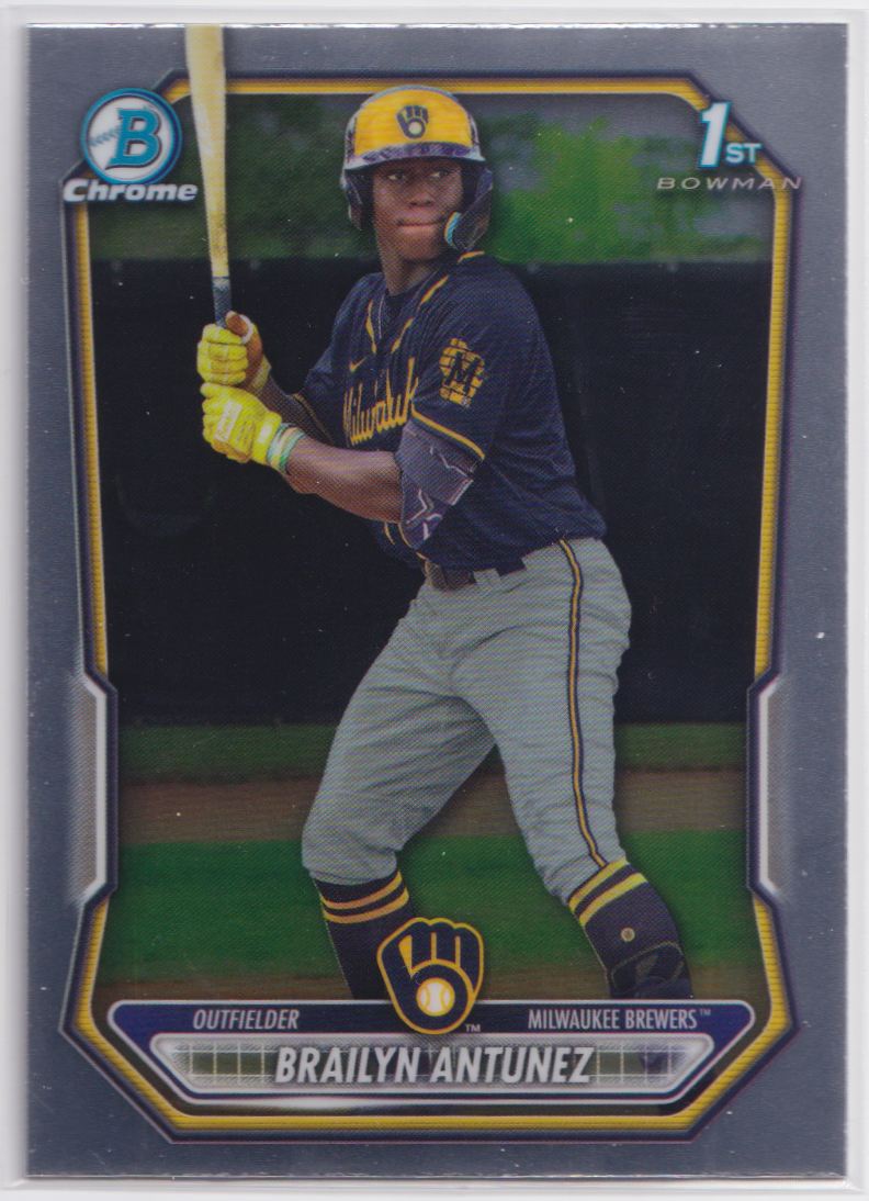 2026 Bowman Chrome Prospects BCP-41 Brailyn Antunez