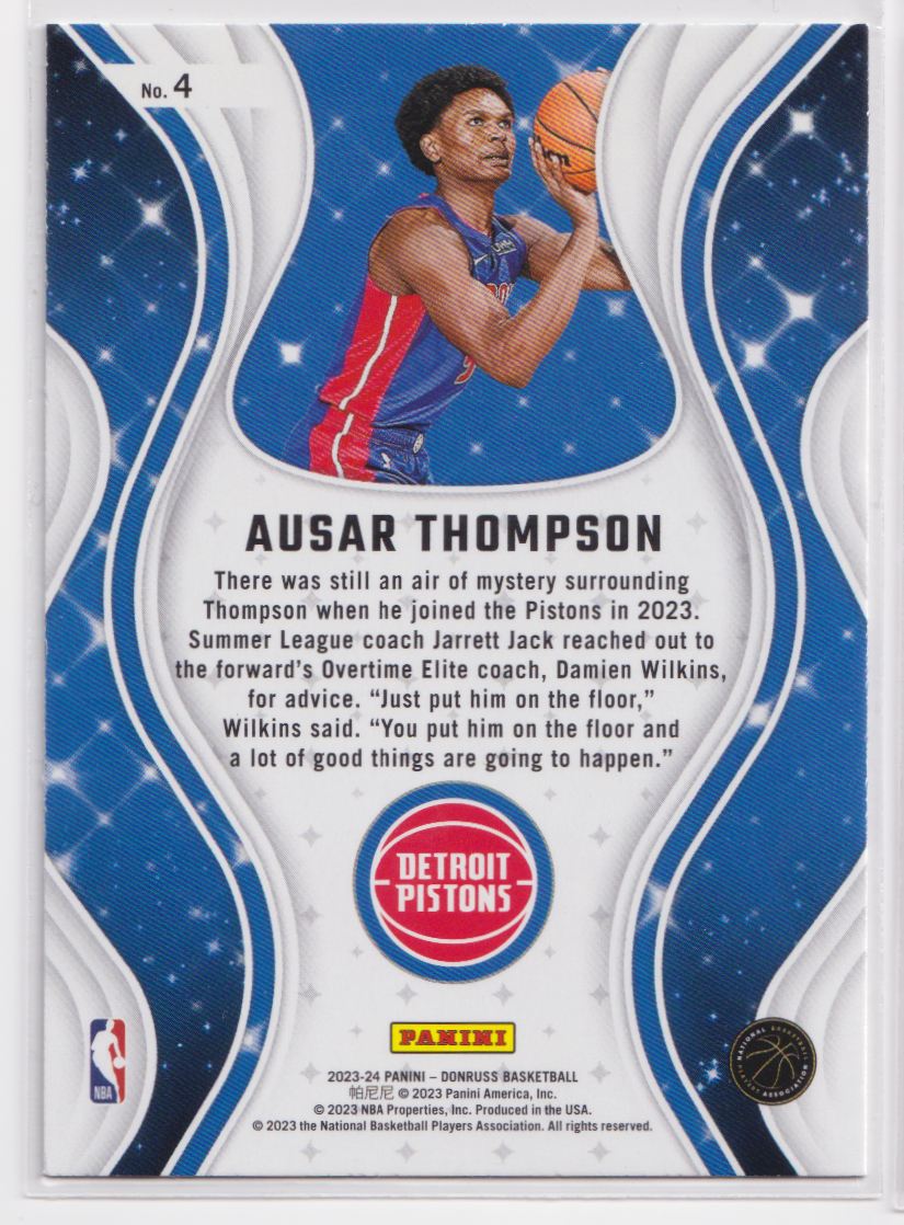 2023 Donruss Magicians 4 Ausar Thompson