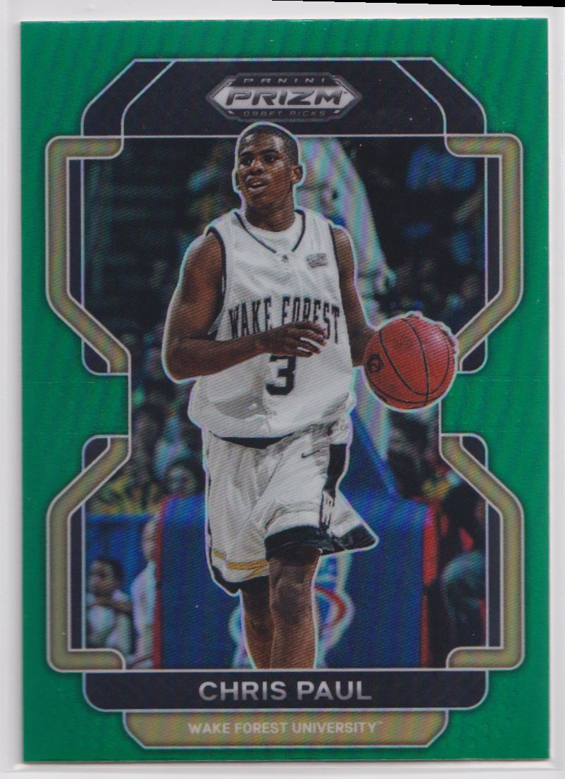 2022 Panini Prizm Draft Picks Blue 8 Chris Paul