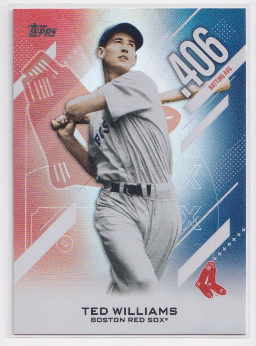 2026 Topps Crooked Numbers CN-19 Ted Williams