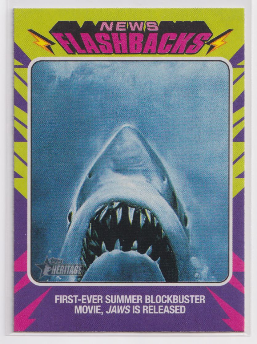 2024 Topps Heritage News Flashbacks NF-9 Jaws Released