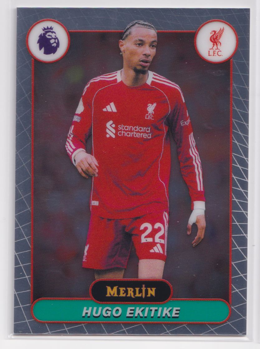2026 Topps Chrome Premier League 117 Hugo Ekitike