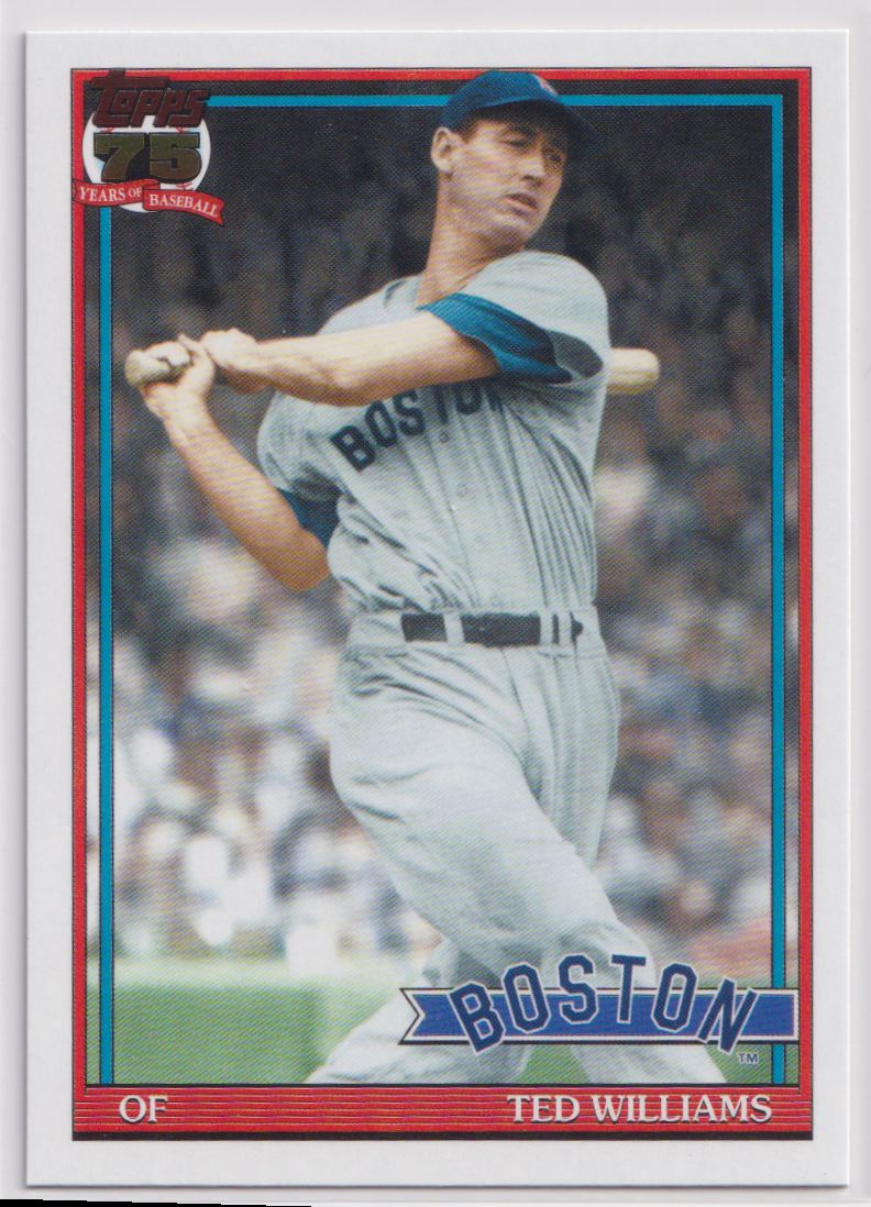 2026 Topps Baseball 35th Anniversary (Series Two) 91B2-46 Ted Williams
