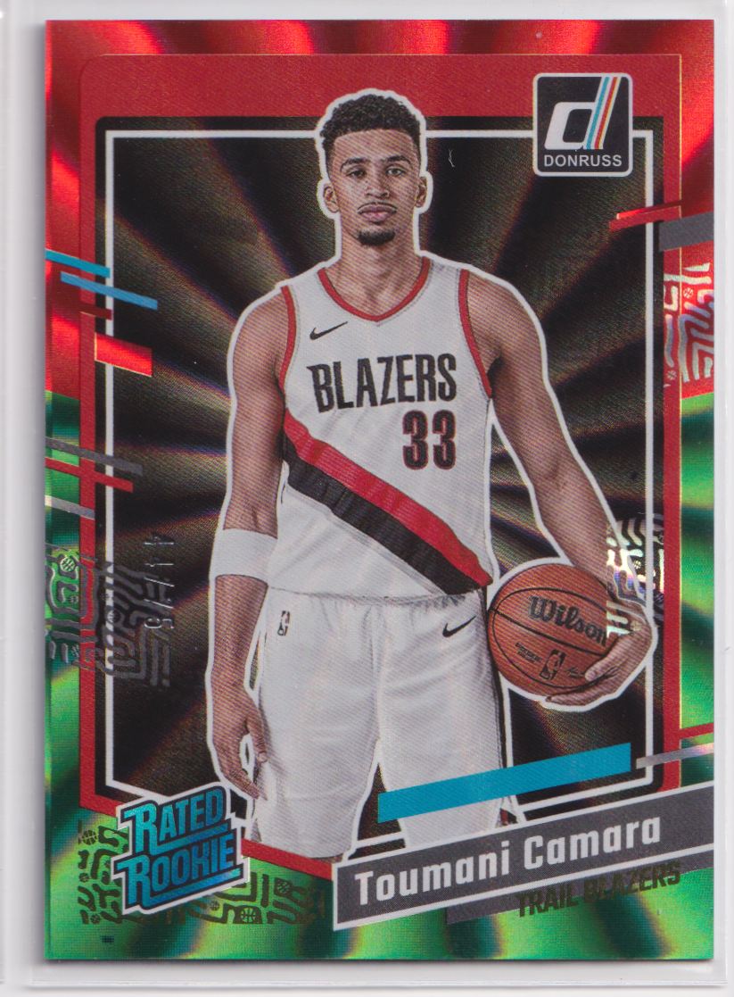 2023 Donruss Red 245 Toumani Camara