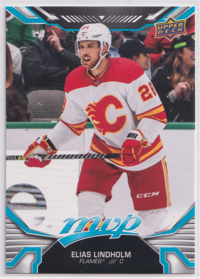 2022 Upper Deck MVP 74 Elias Lindholm