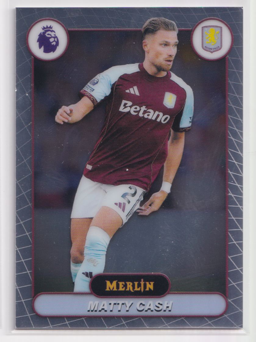2026 Topps Chrome Premier League 28 Matty Cash