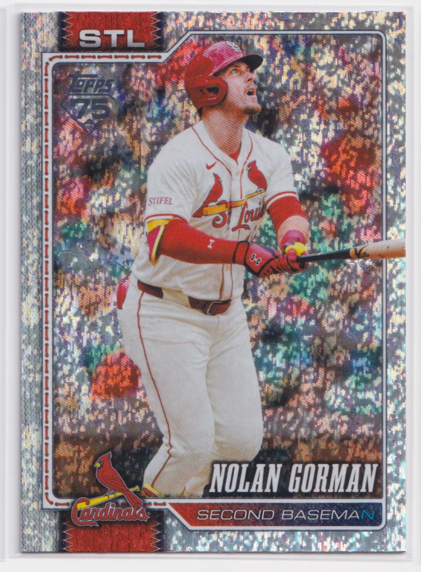 2026 Topps Sandglitter 587 Nolan Gorman