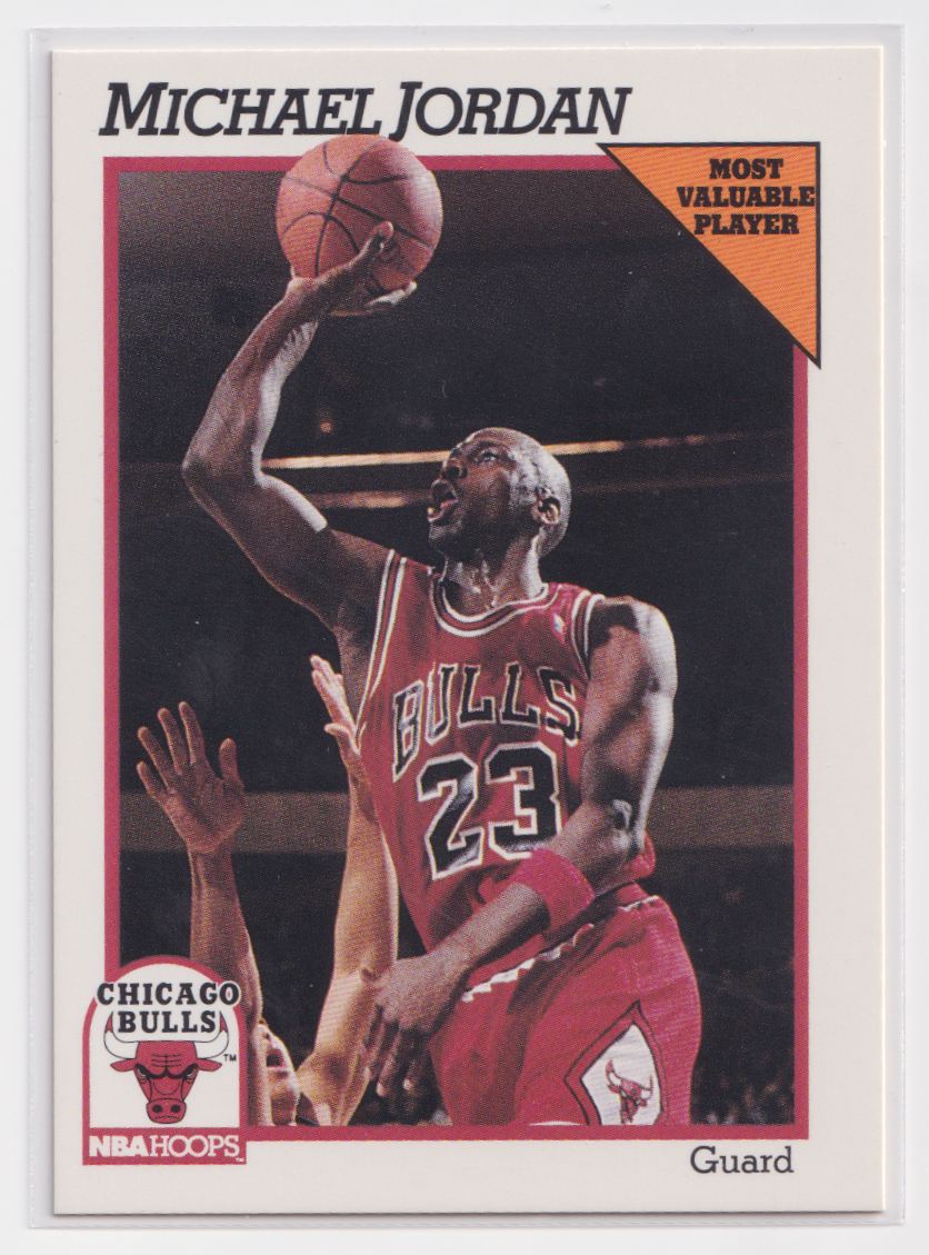 1991 Hoops 30 Michael Jordan