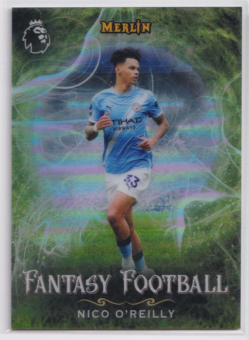2026 Topps Chrome Premier League Fantasy Football FF-26 Nico O'Reilly