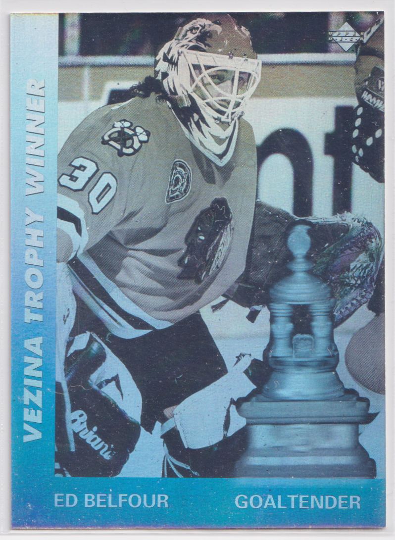 1991 Upper Deck Award Winner Holograms AW7 Ed Belfour