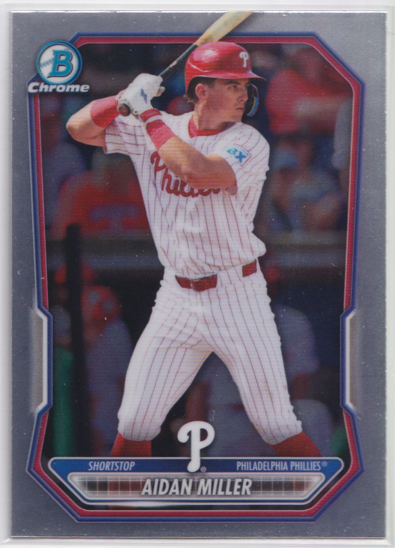 2026 Bowman Chrome Prospects BCP-49 Aidan Miller