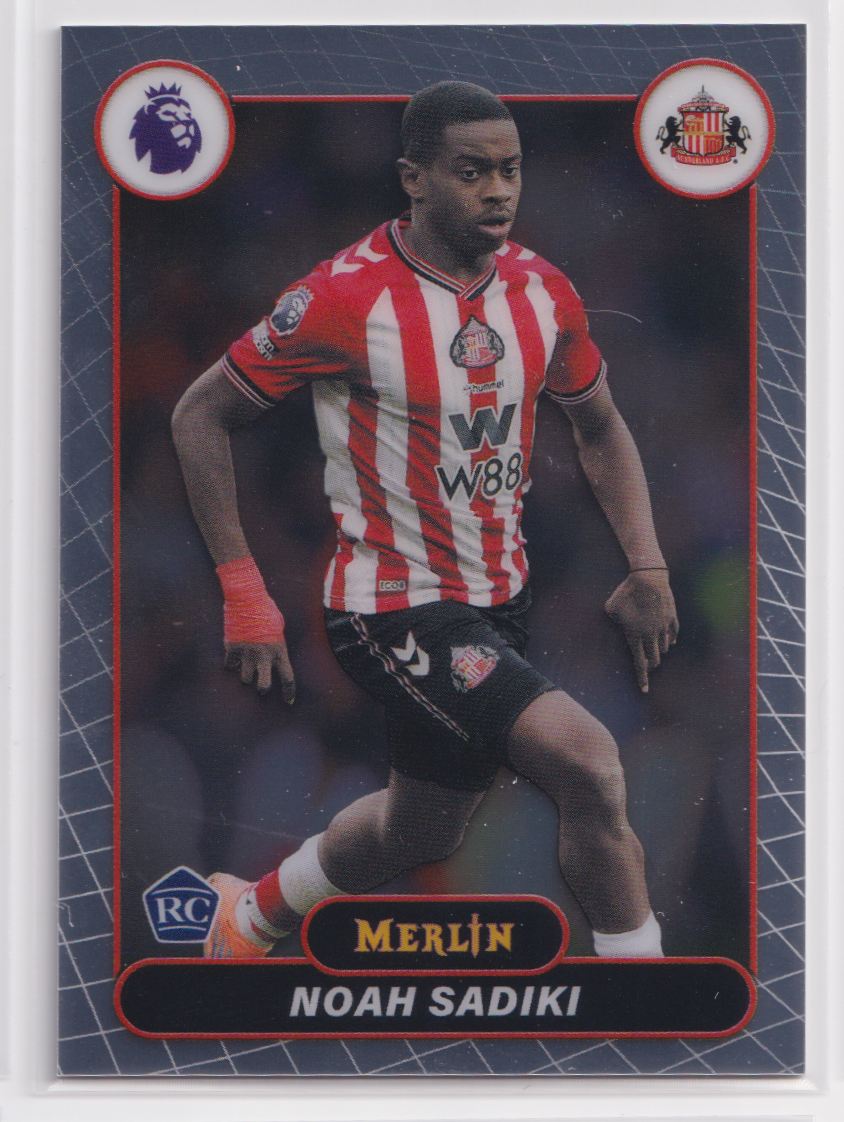 2026 Topps Chrome Premier League 161 Noah Sadiki