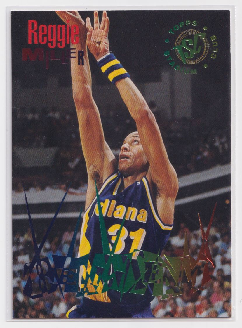 1994 Stadium Club Beam Team 11 Reggie Miller