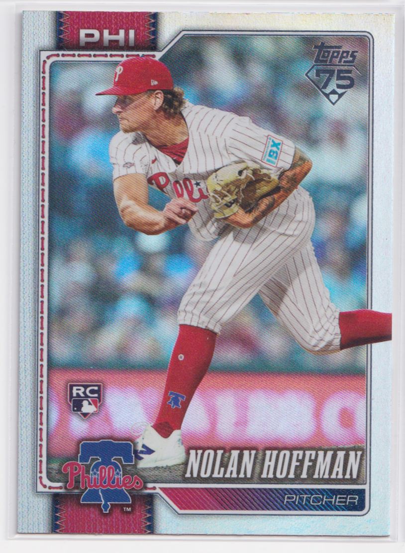 2026 Topps Rainbow Foil 666 Nolan Hoffman
