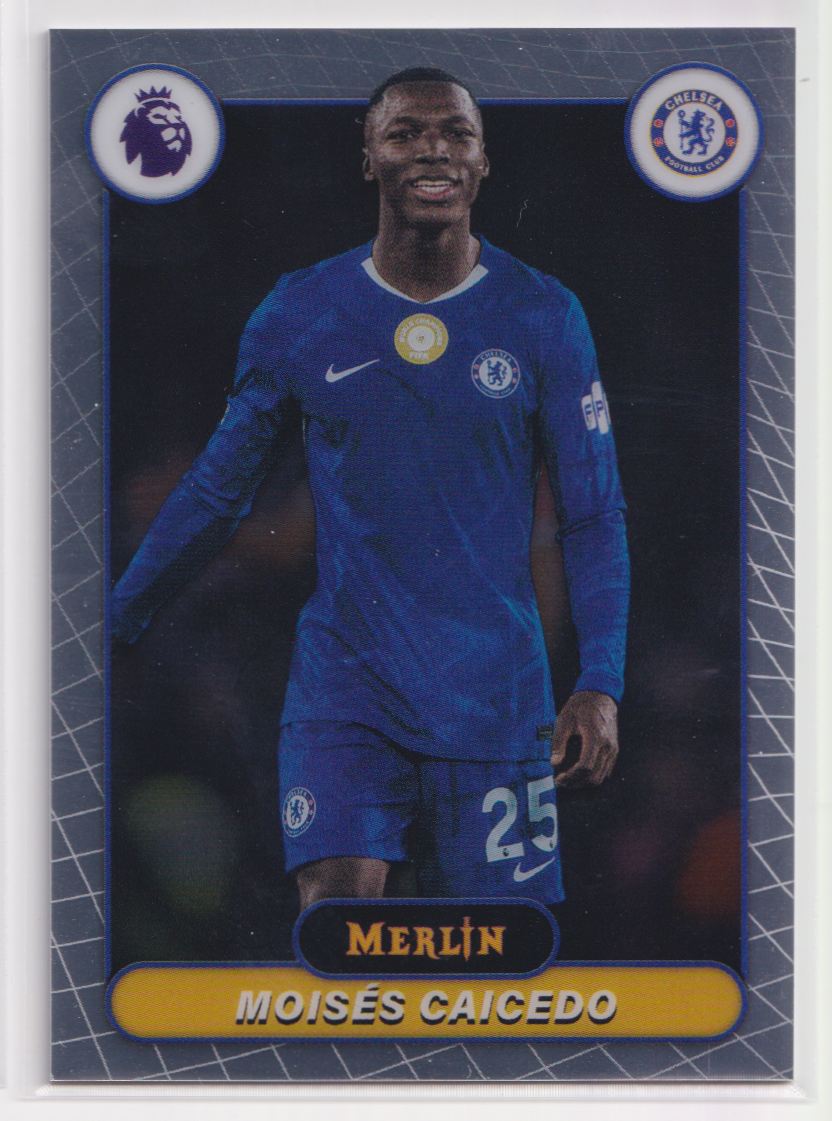 2026 Topps Chrome Premier League 61 Moises Caicedo