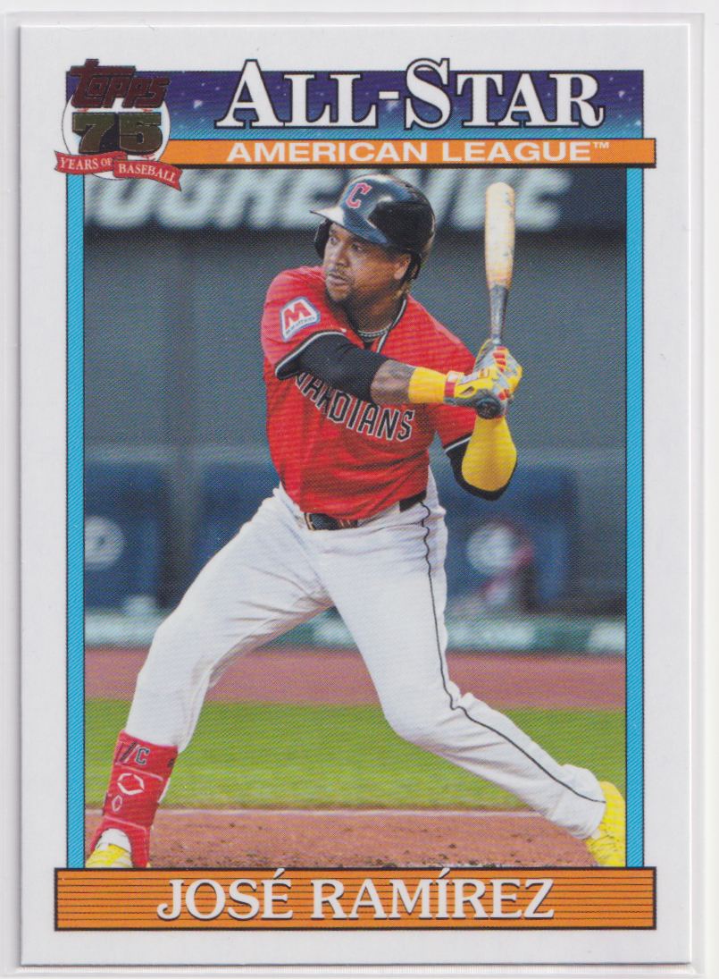 2026 Topps Baseball 35th Anniversary All-Stars (Series One) 91AS-27 Jose Ramirez