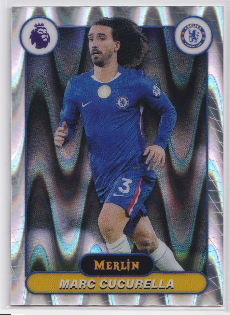 2026 Topps Chrome Premier League Raywave 69 Marc Cucurella