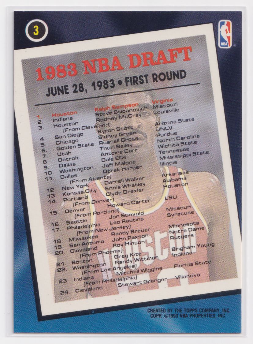 1992 Topps Archives 3 Ralph Sampson