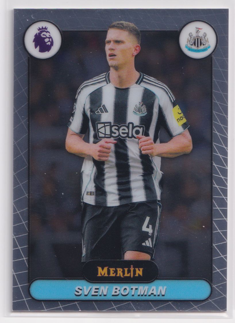 2026 Topps Chrome Premier League 144 Sven Botman
