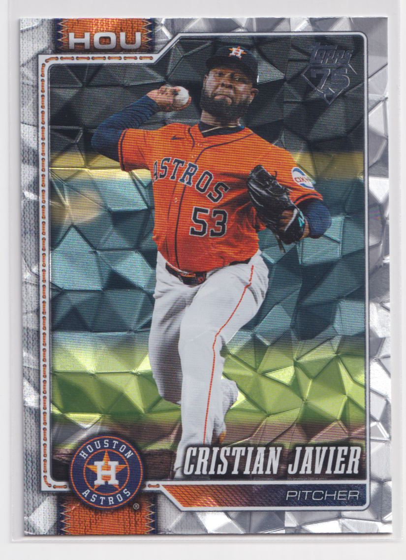 2026 Topps Diamante Foil 599 Cristian Javier