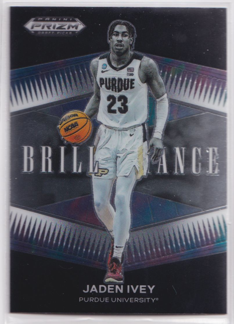2022 Panini Prizm Draft Picks Brilliance BR-JI Jaden Ivey