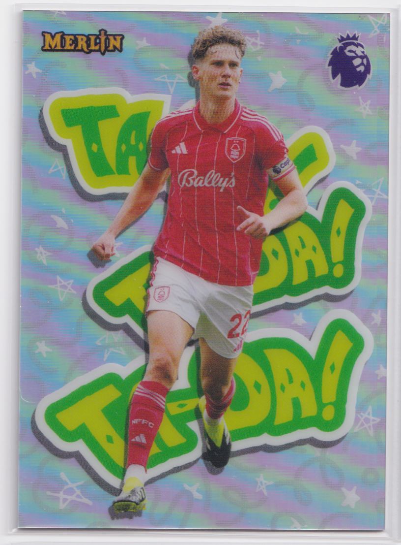 2026 Topps Chrome Premier League Ta-Da! TD-41 Ryan Yates