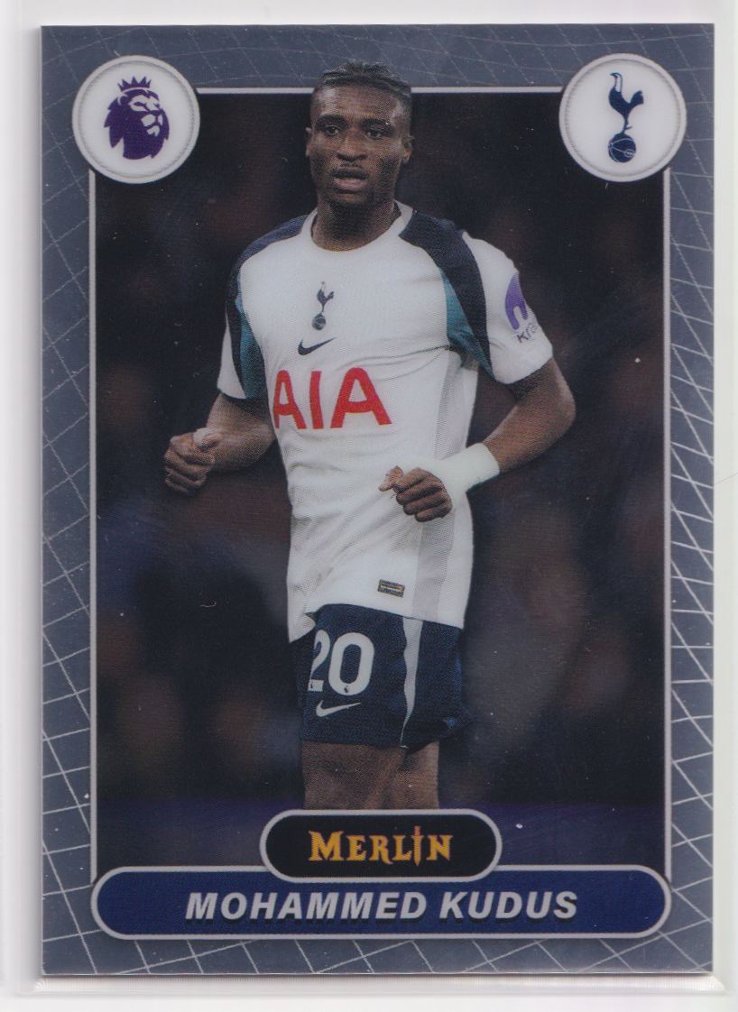 2026 Topps Chrome Premier League 172 Mohammed Kudus