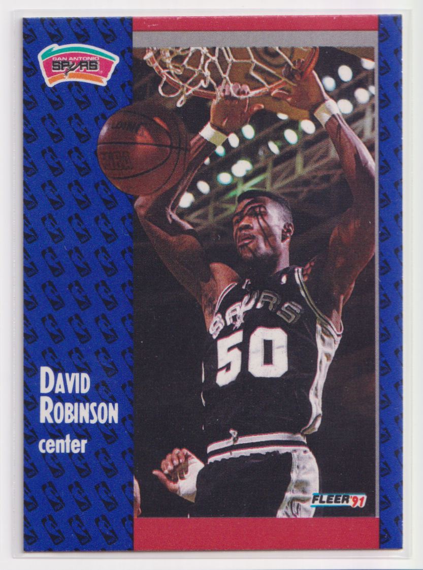 1991 Fleer 187 David Robinson