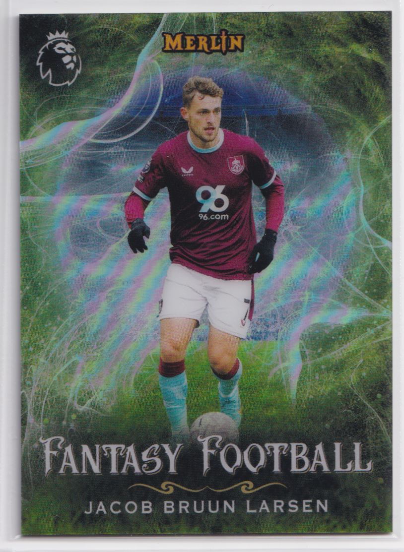 2026 Topps Chrome Premier League Fantasy Football FF-12 Jacob Bruun Larsen