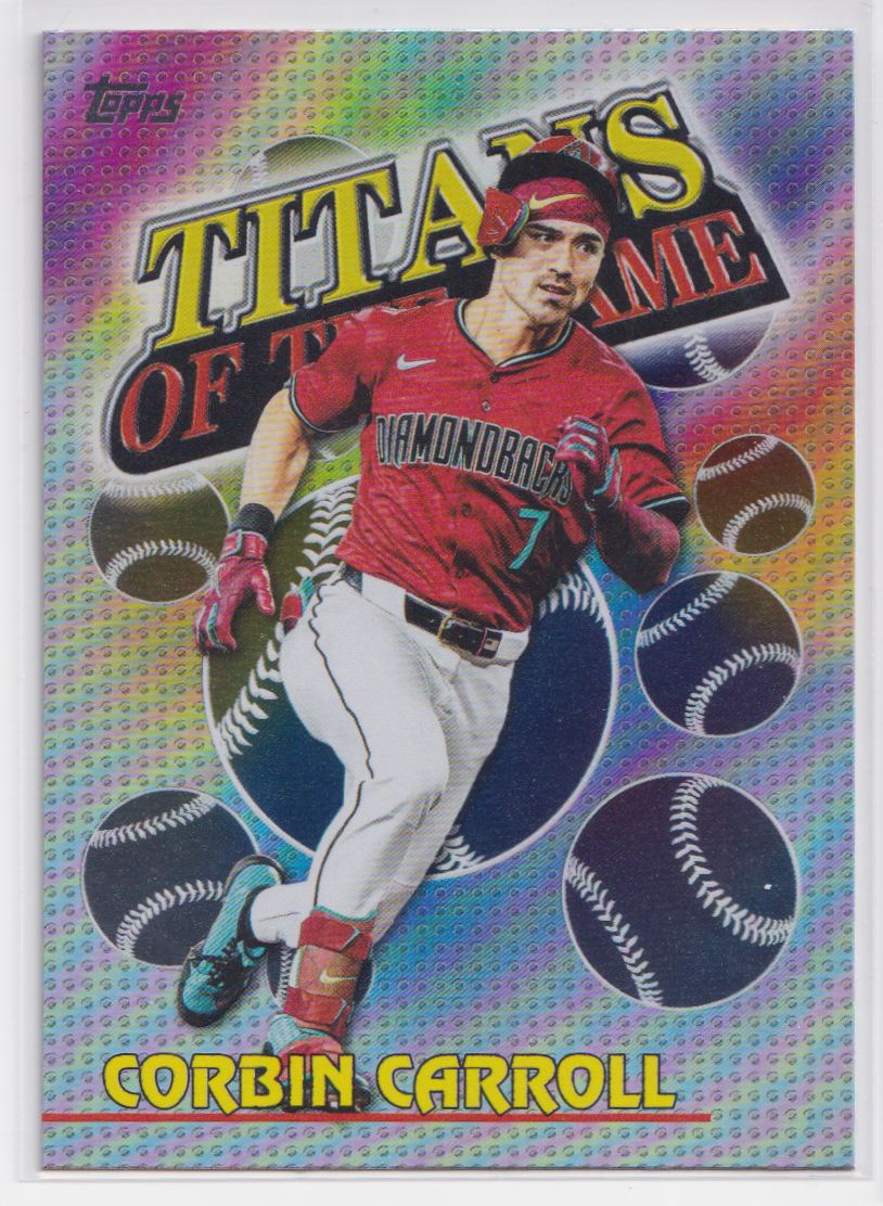 2026 Topps Titans Game TOG-6 Corbin Carroll