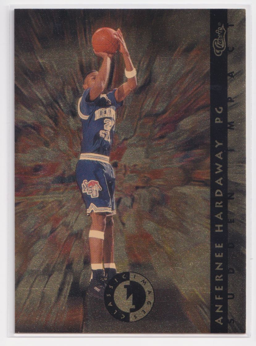 1993 Classic Images Four Sport Sudden Impact SI 13 Anfernee Hardaway