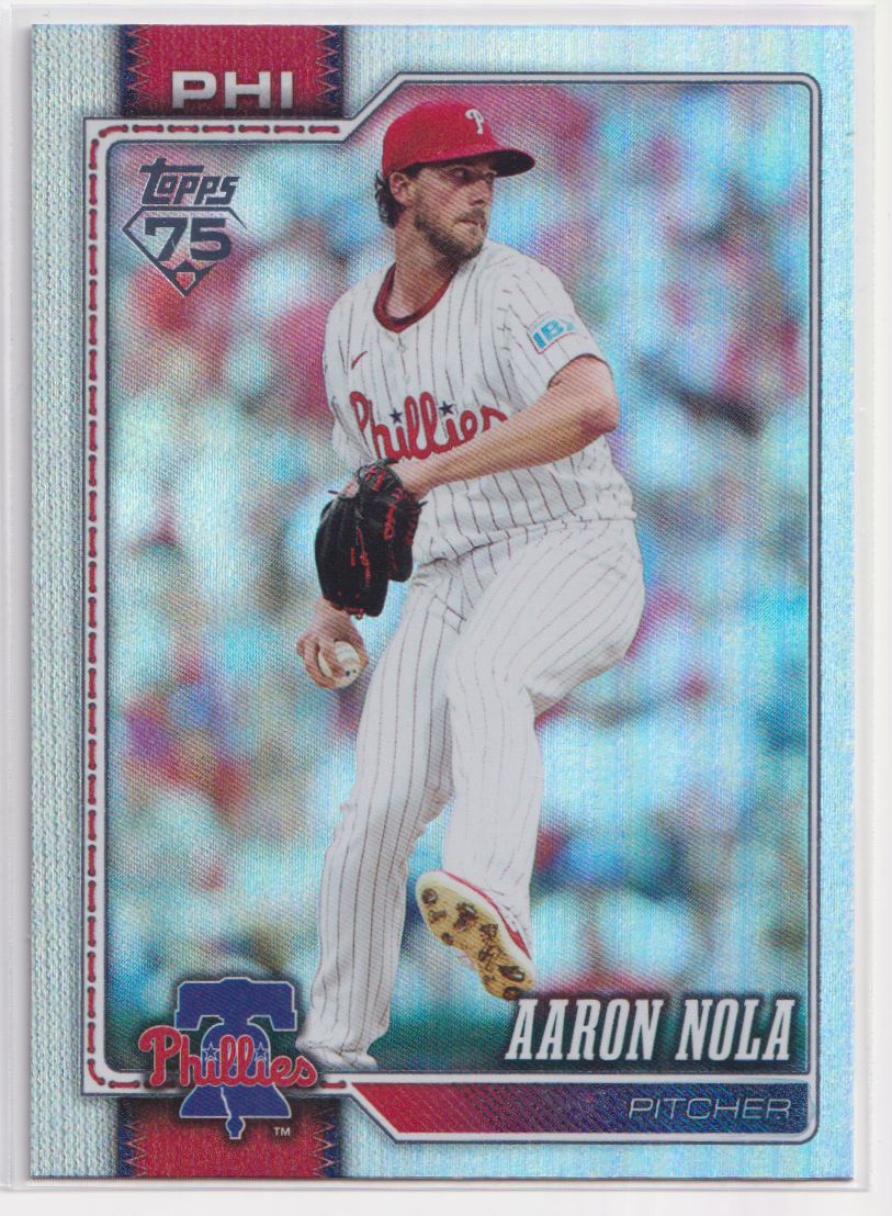 2026 Topps Rainbow Foil 463 Aaron Nola