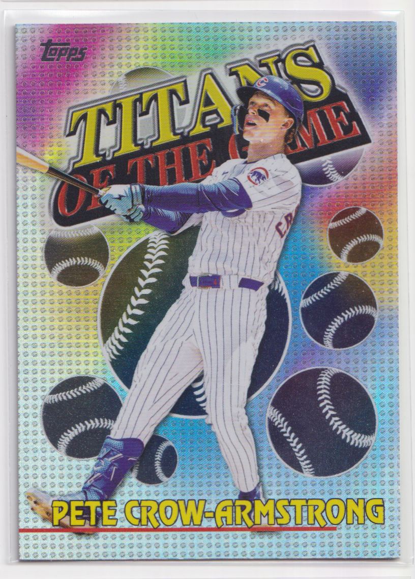 2026 Topps Titans Game TOG-13 Pete Crow-Armstrong
