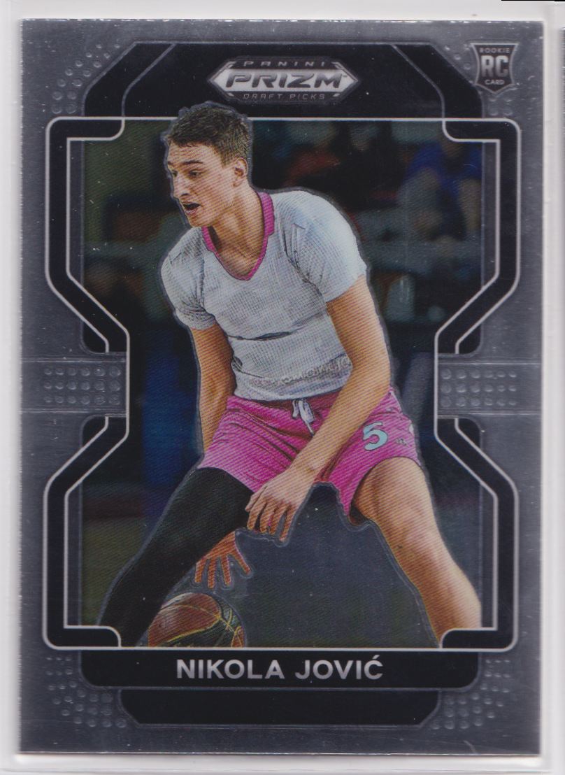 2022 Panini Prizm Draft Picks 75 Nikola Jovic