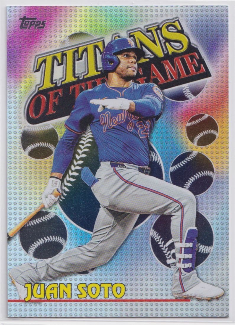2026 Topps Titans Game TOG-11 Juan Soto