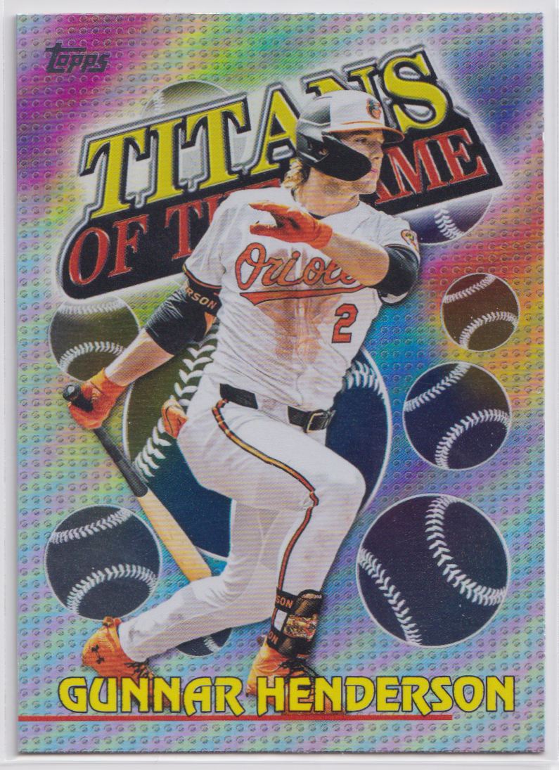 2026 Topps Titans Game TOG-4 Gunnar Henderson