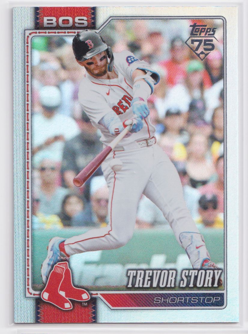 2026 Topps Rainbow Foil 536 Trevor Story